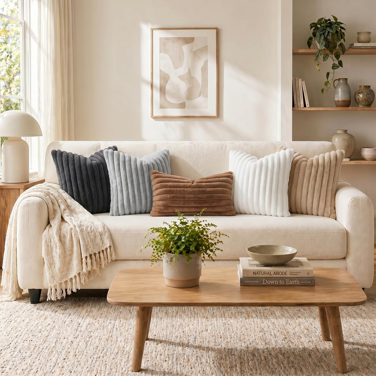 Decorative throw pillow covers